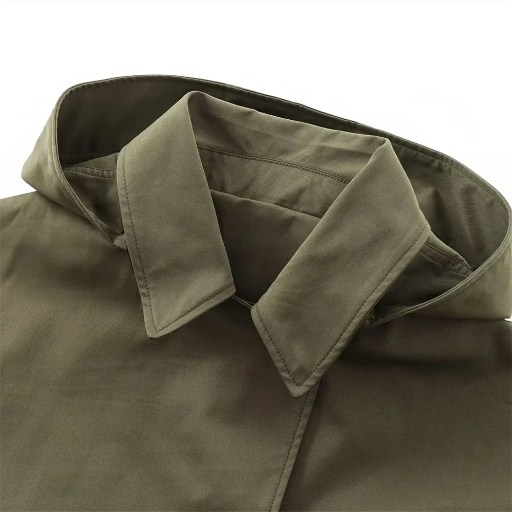 Julia Hooded Trench Coat