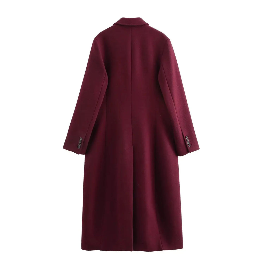 Diane Double Breasted Maxi Coat