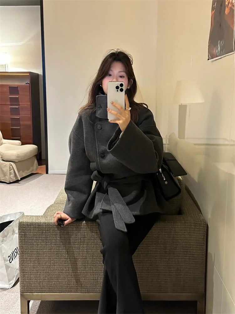 Charlene High Collar Coat