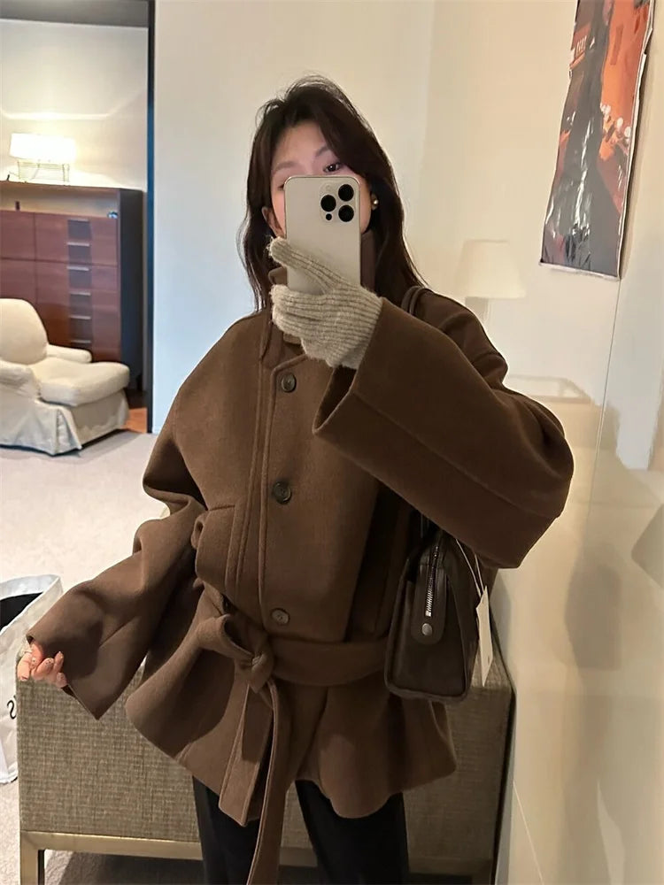 Charlene High Collar Coat