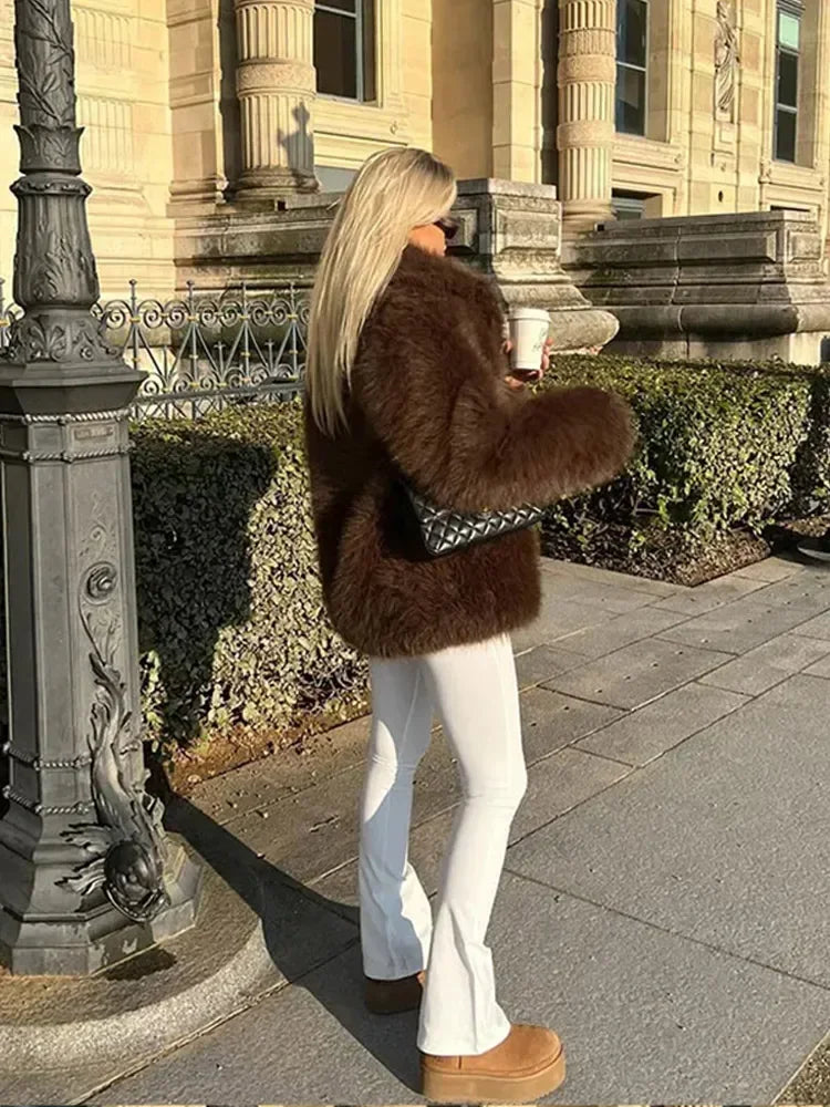 Audrey Faux Fur Jacket