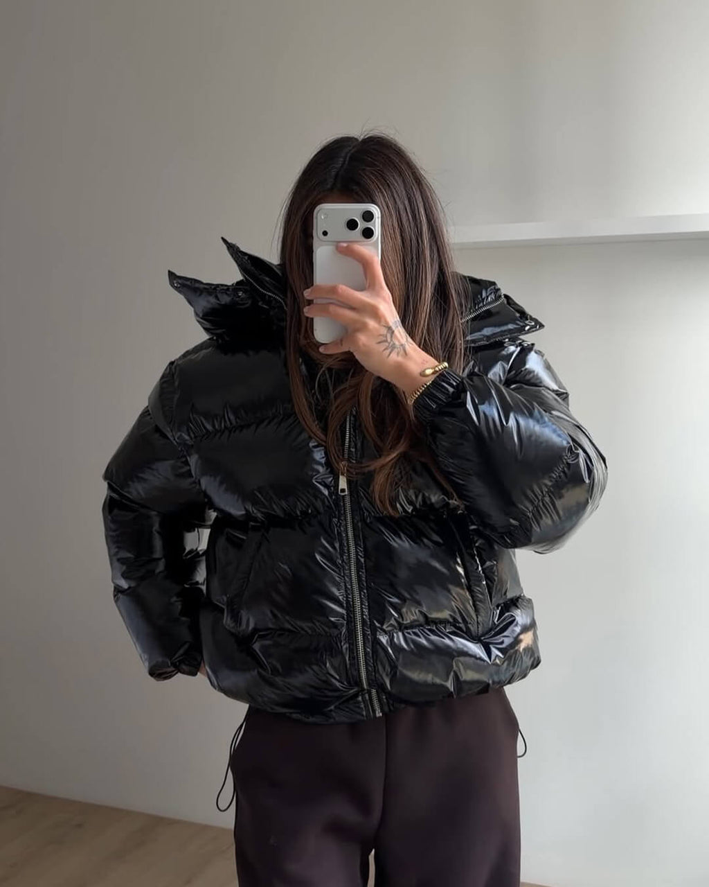 Geraldine Hooded Puffer Jacket