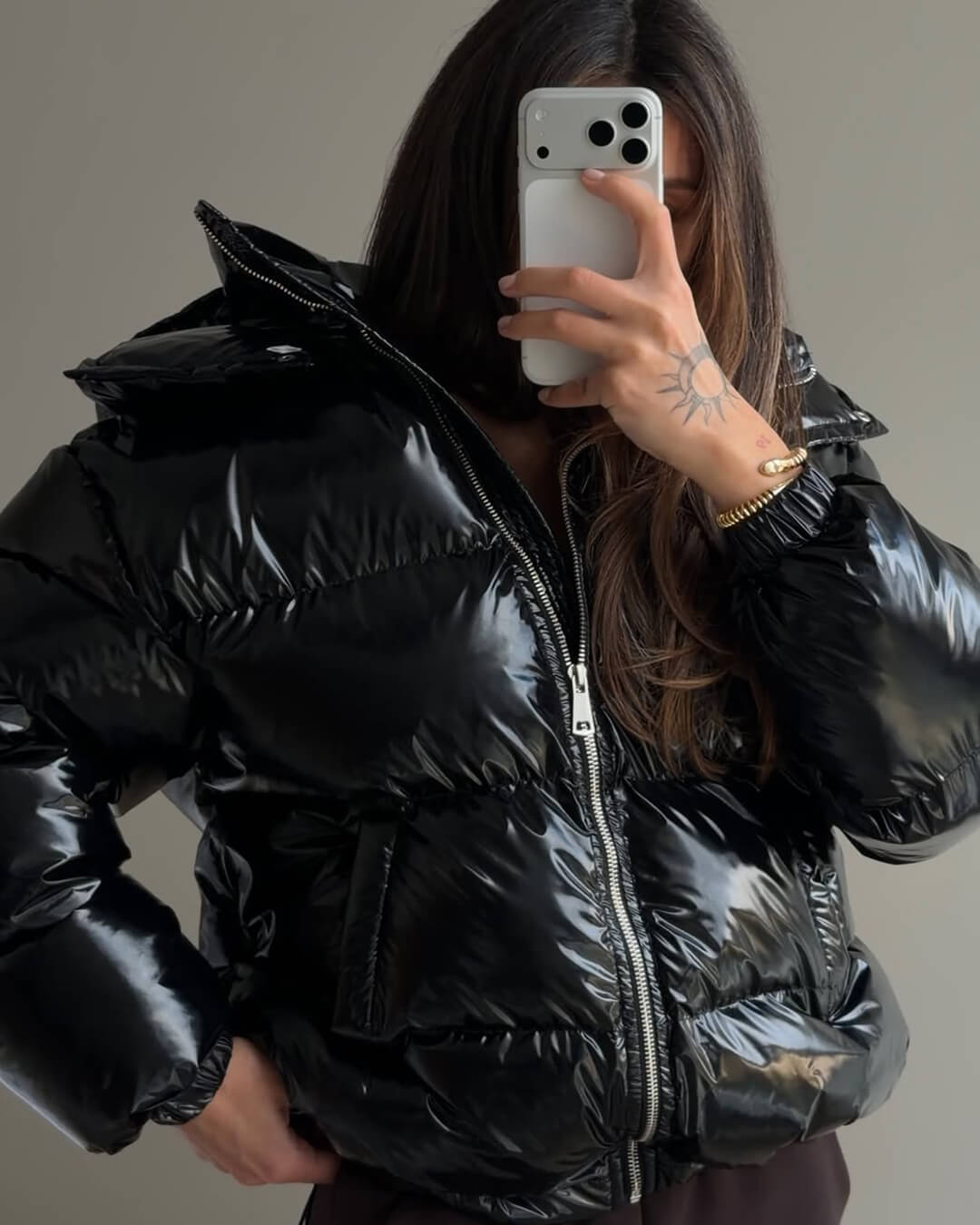 Geraldine Hooded Puffer Jacket