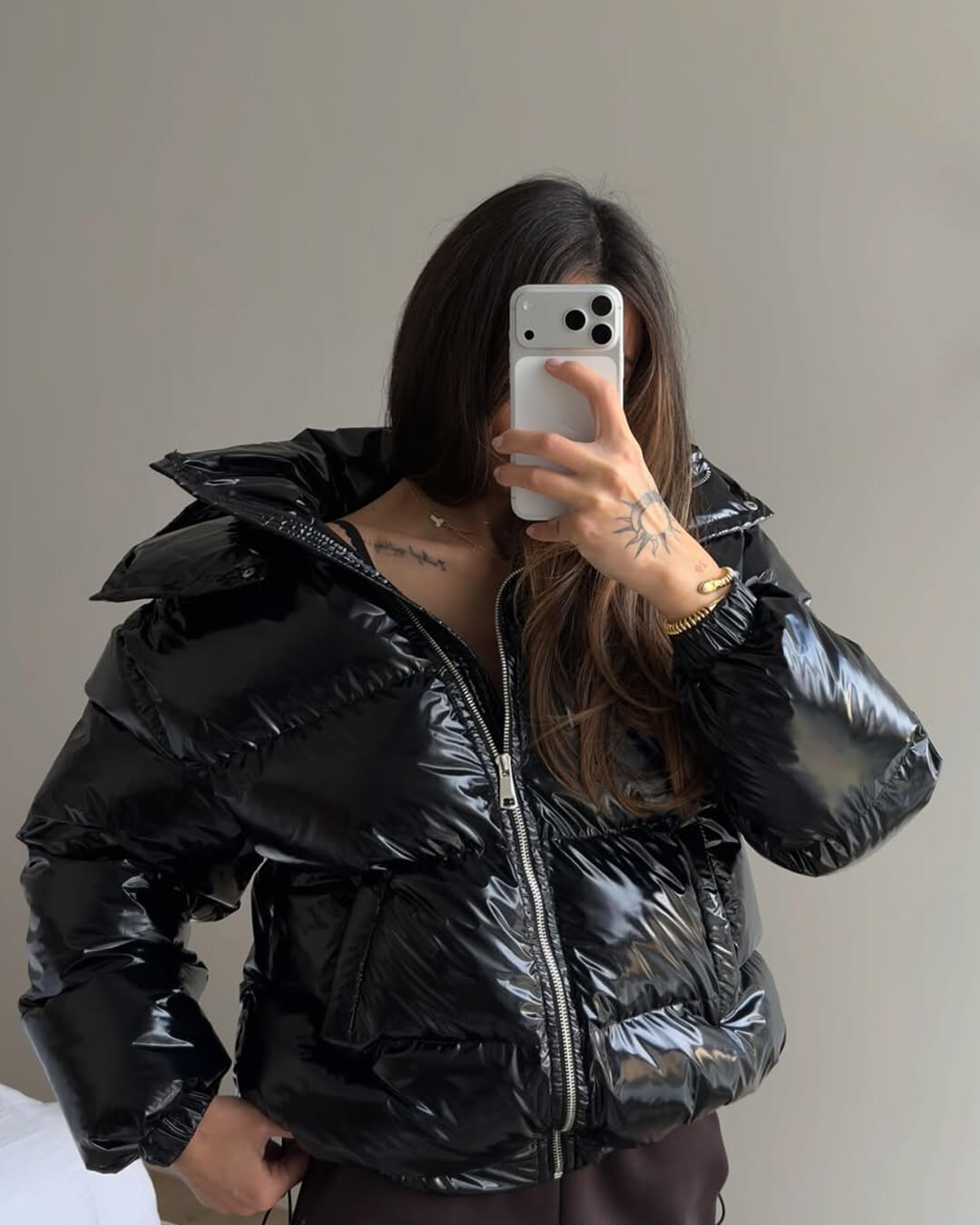 Geraldine Hooded Puffer Jacket