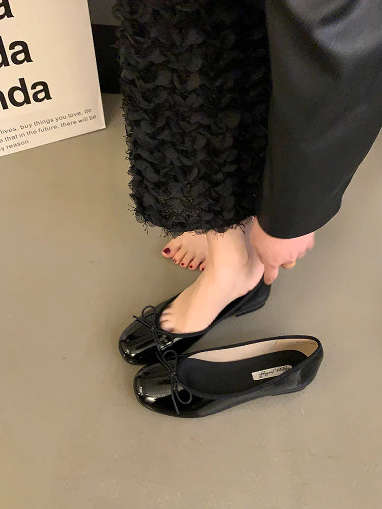 Suzette Bowtie Ballet Flats