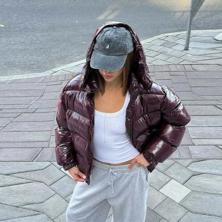 Nica Hooded Puffer Jacket