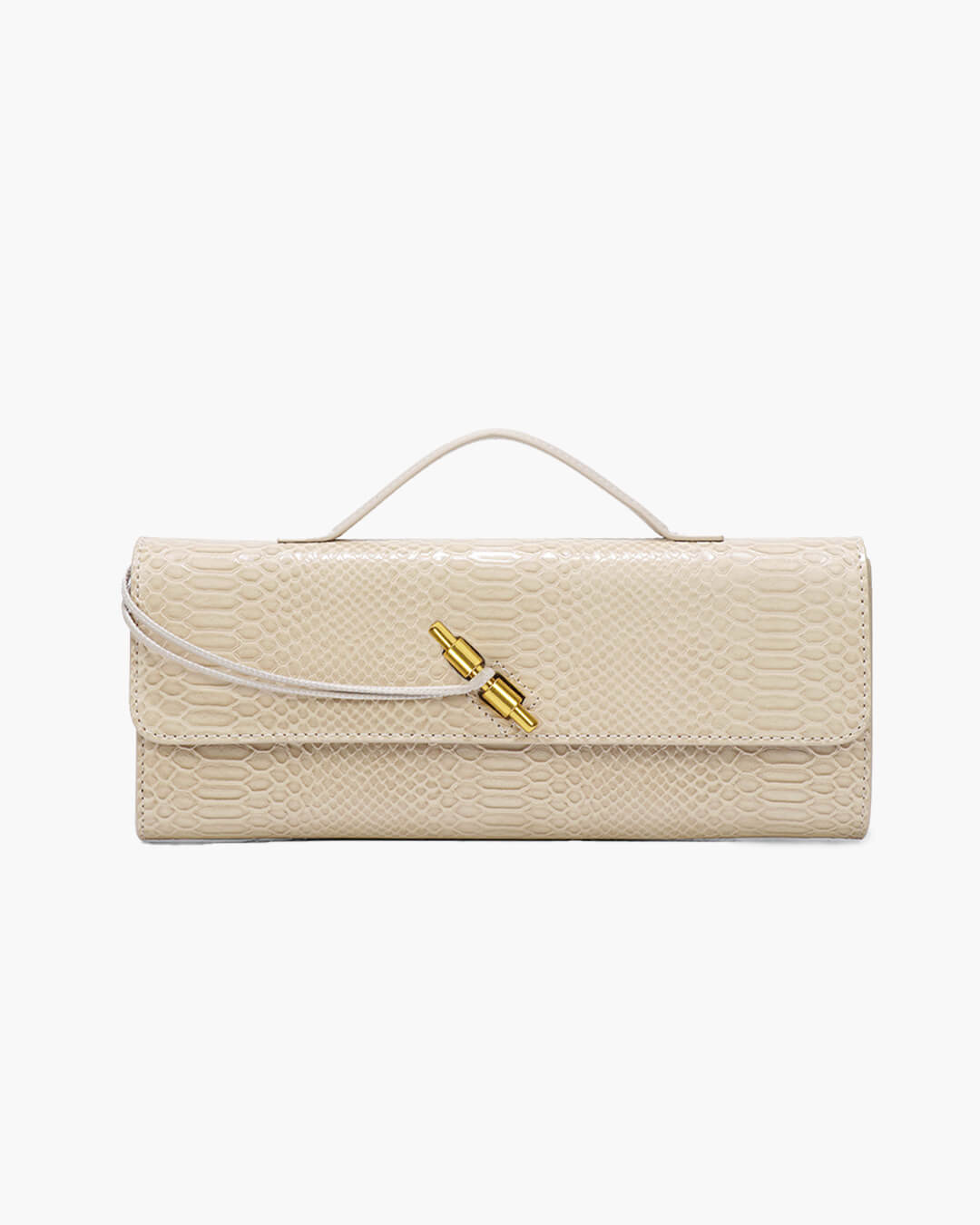 Bianca Croc-Embossed Leather Bag