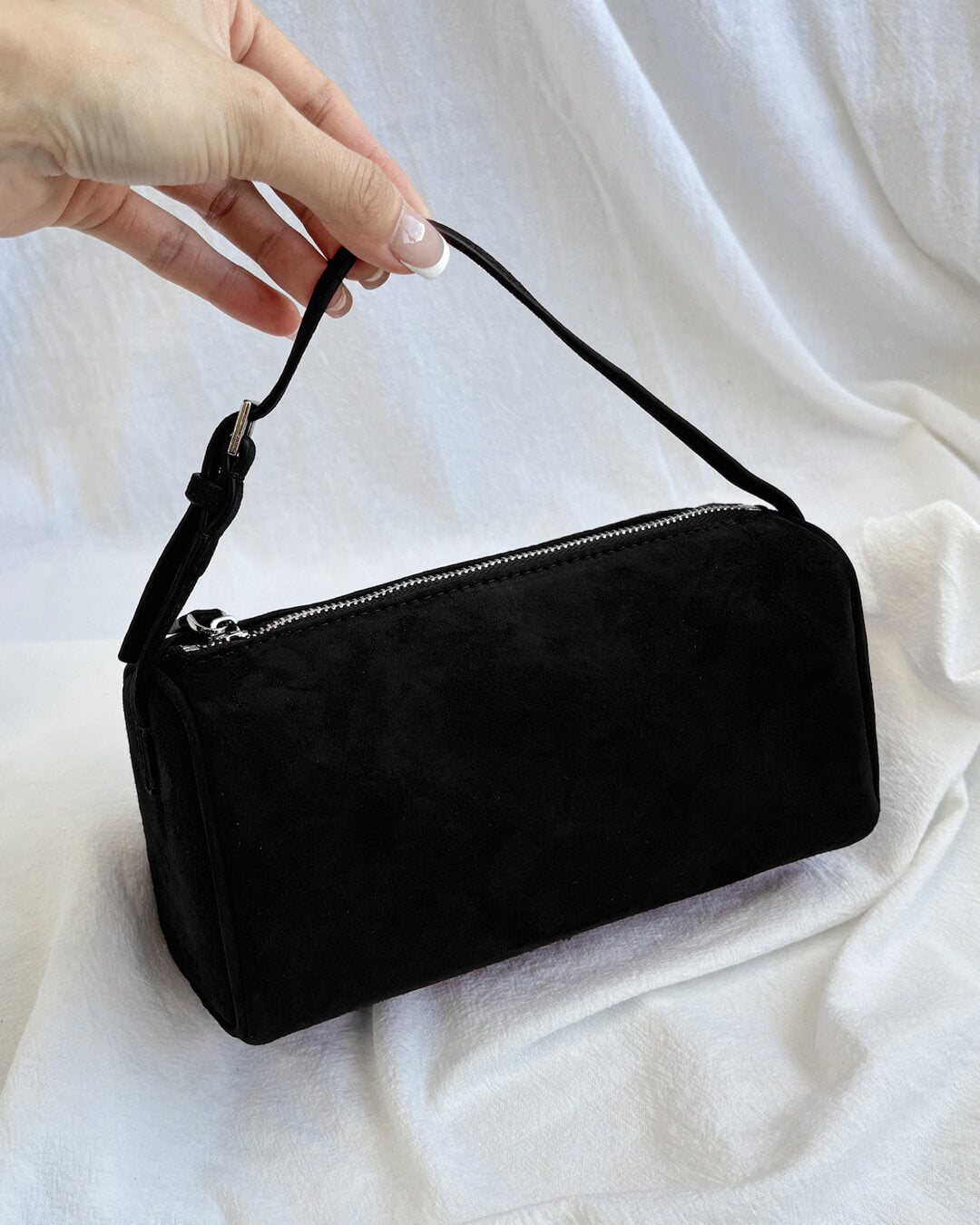 Danika Suede Mini Shoulder Bag