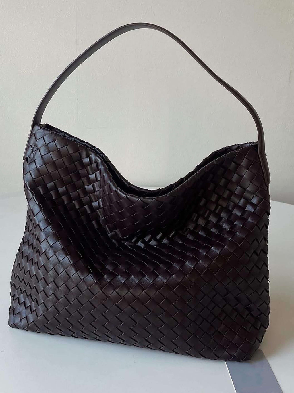 Margaret Woven Tote Bag