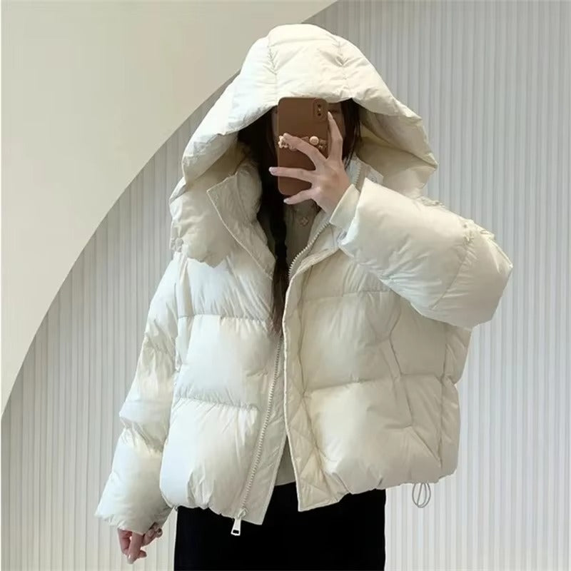Bella Thick Hooded Puffer Jacket