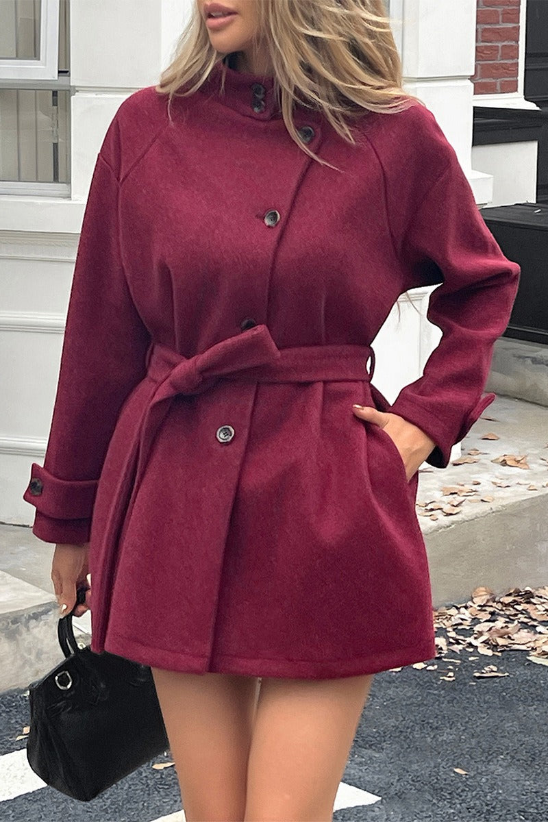 Jolina Belted Sweater Coat
