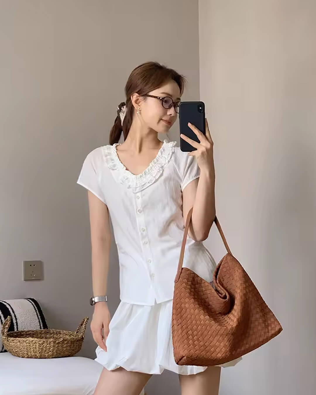 Chelsea Suede Tote Bag