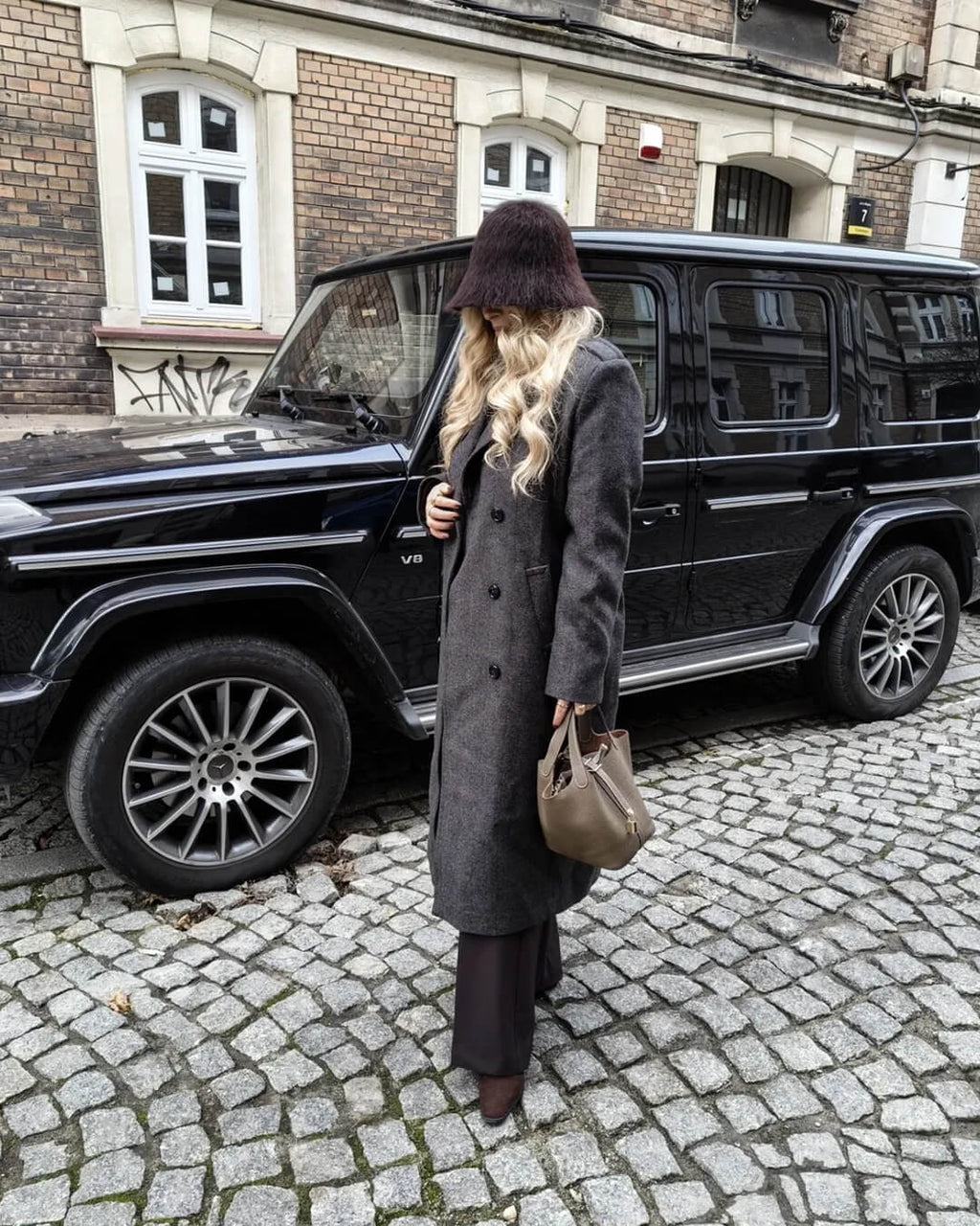 Kyla Fuzzy Bucket Hat