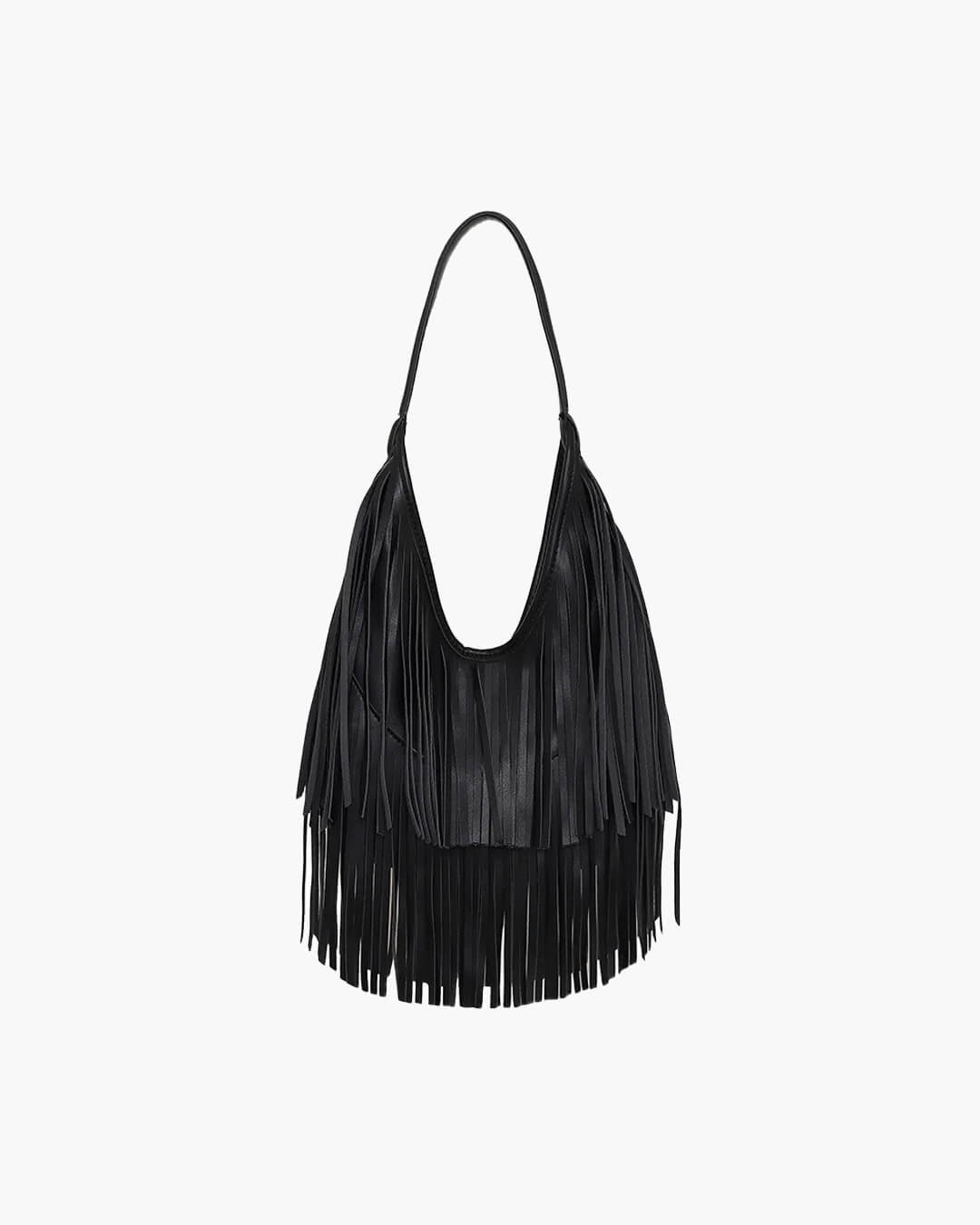 Tatiana Tasseled Hobo Bag