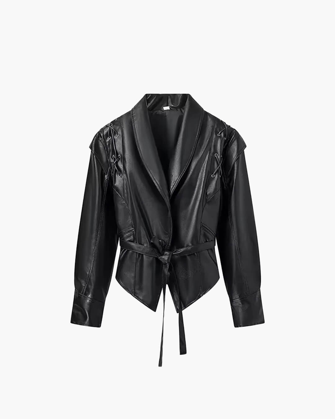 Zyra Biker Leather Jacket
