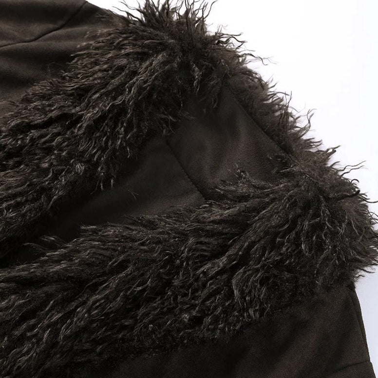 Daisy Plush Faux Fur Coat