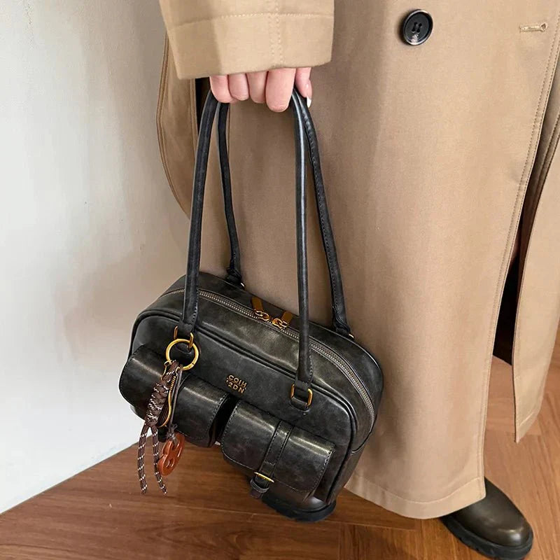 Liza Multi-Pocket Handbag