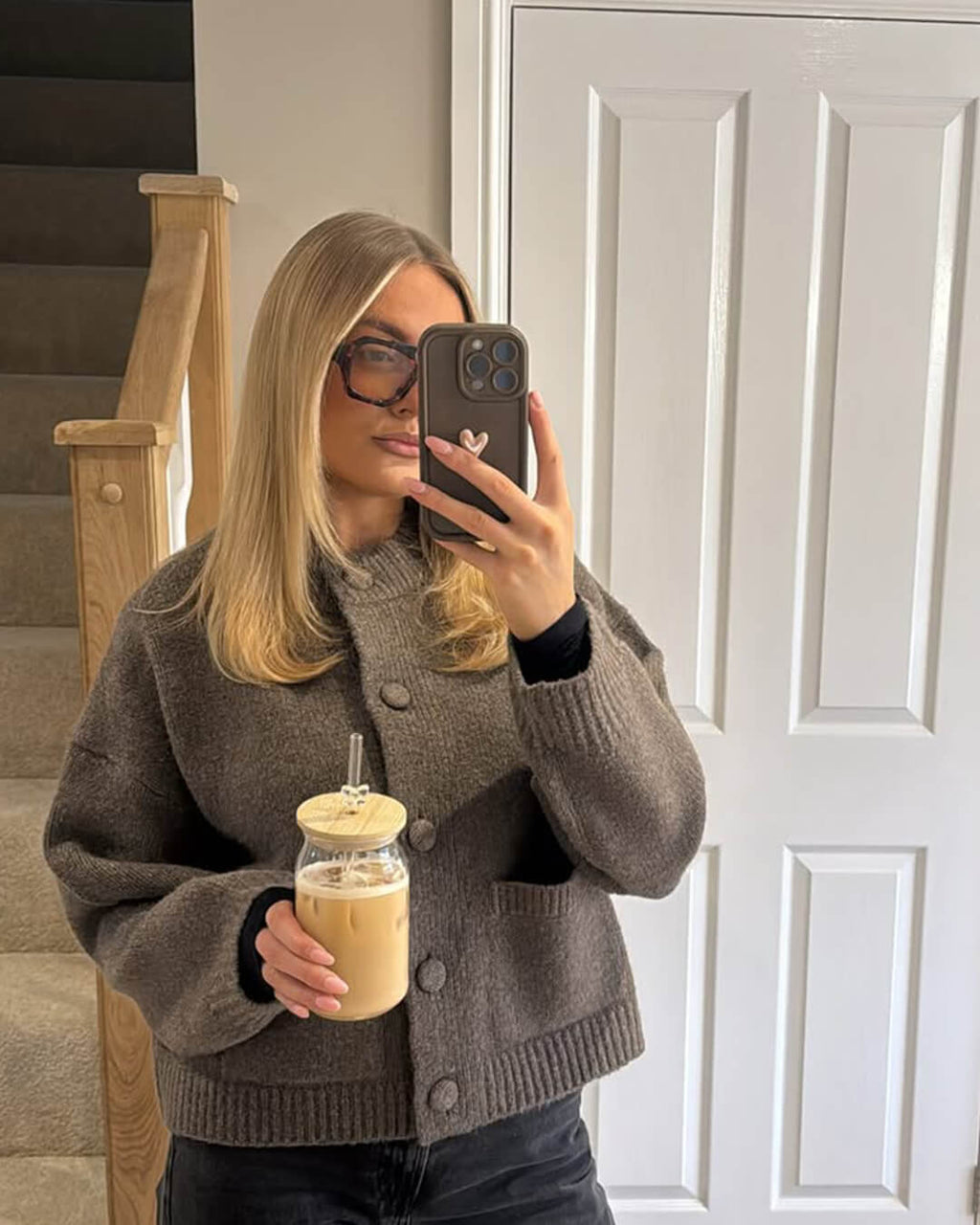 Nessa Thick Knitted Cardigan