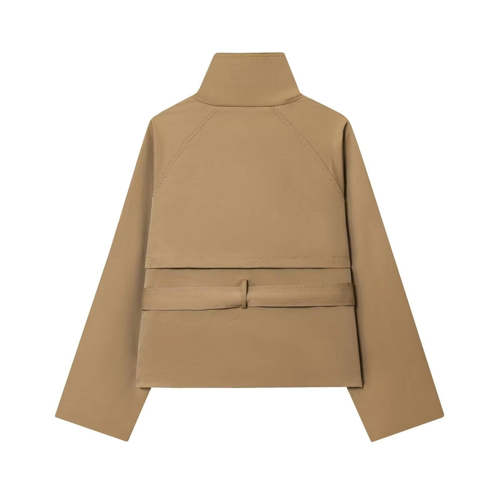 Sofie Cropped Trench Coat