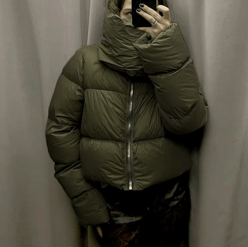 Donna Funnel Neck Puffer Jacket