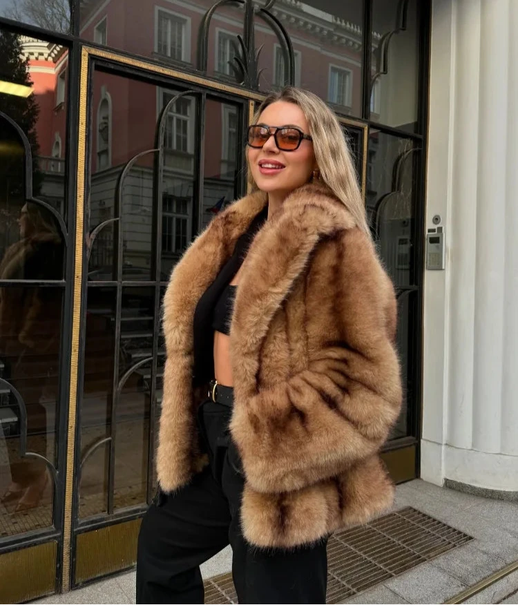 Fiona Faux Fur Coat