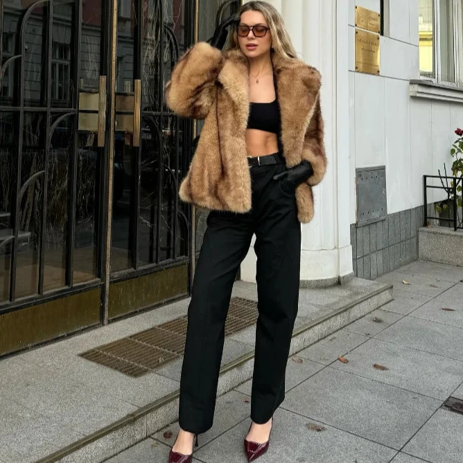 Fiona Faux Fur Coat