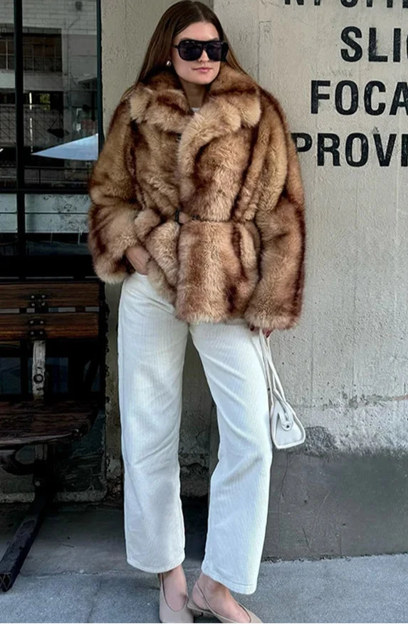 Fiona Faux Fur Coat