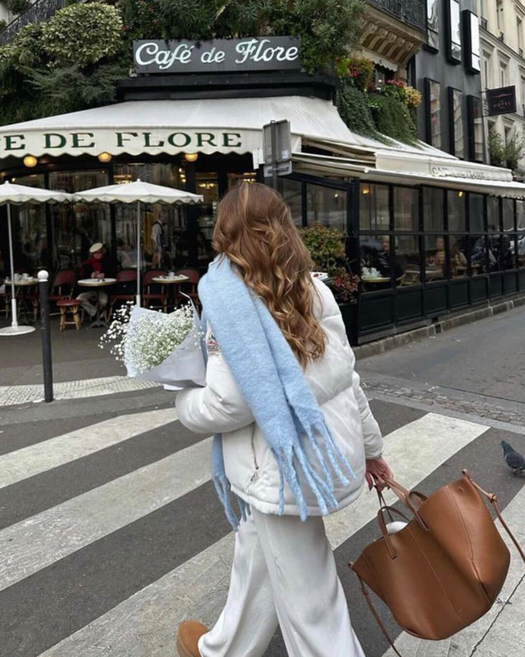 Tanya Tasseled Winter Scarf