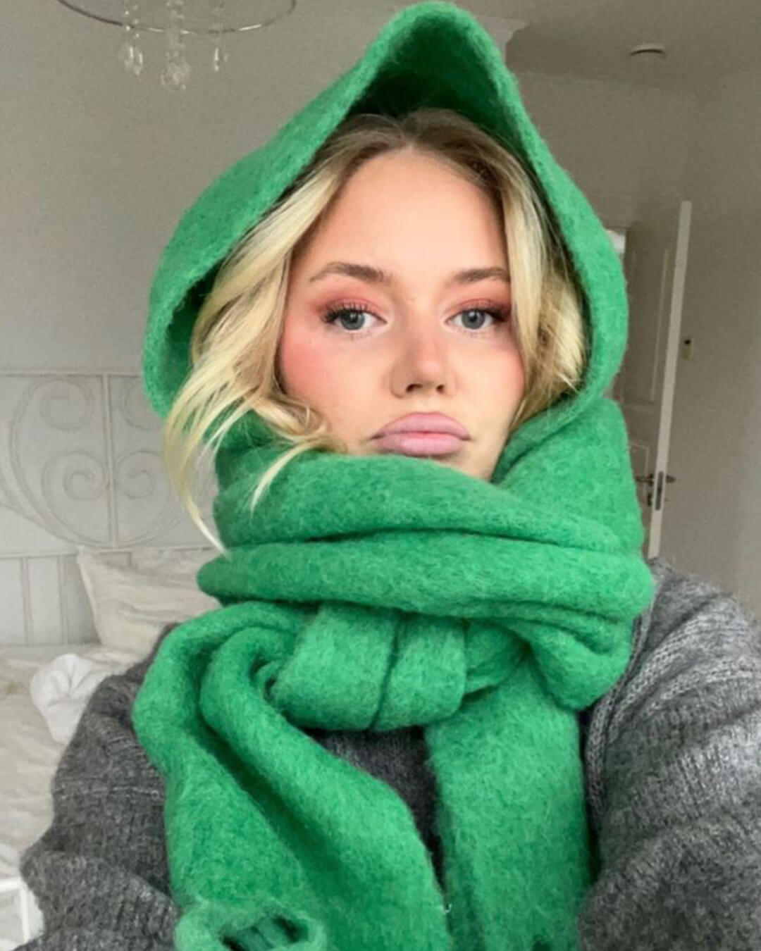 Tanya Tasseled Winter Scarf