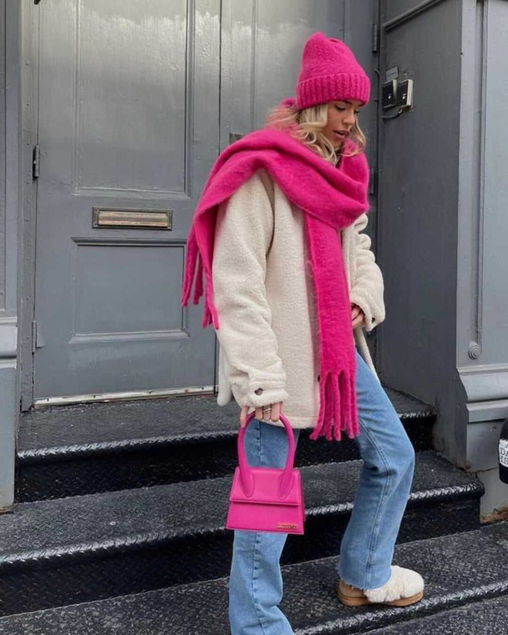 Tanya Tasseled Winter Scarf