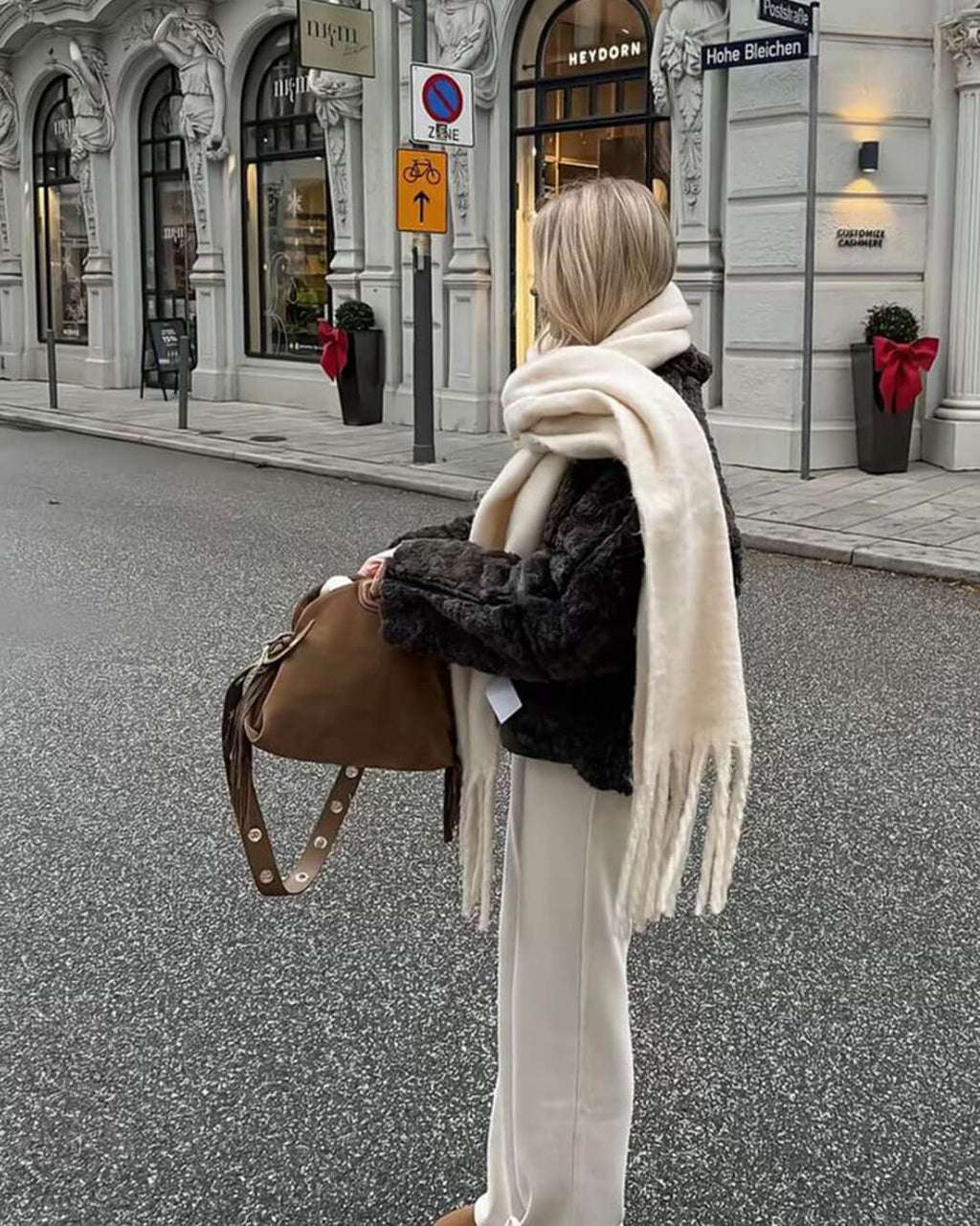Tanya Tasseled Winter Scarf