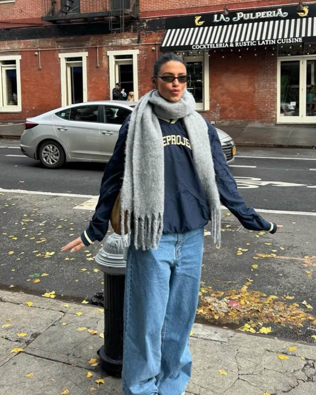 Tanya Tasseled Winter Scarf