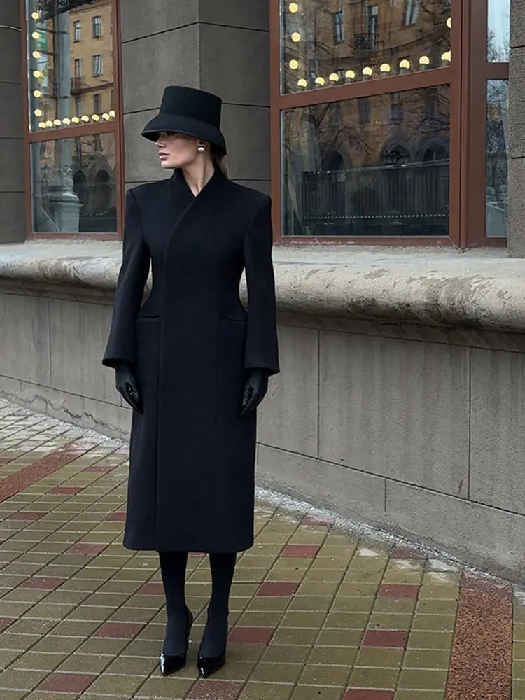 Genevieve Tailored Maxi Coat