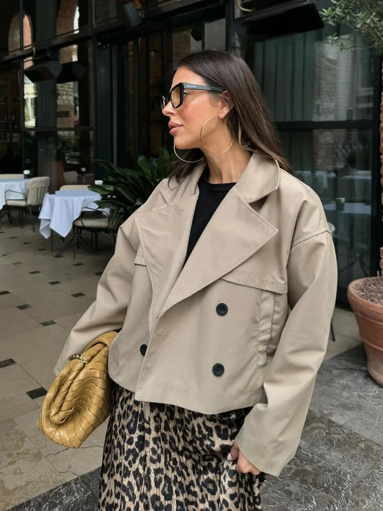 Dhelia Short Trench Coat