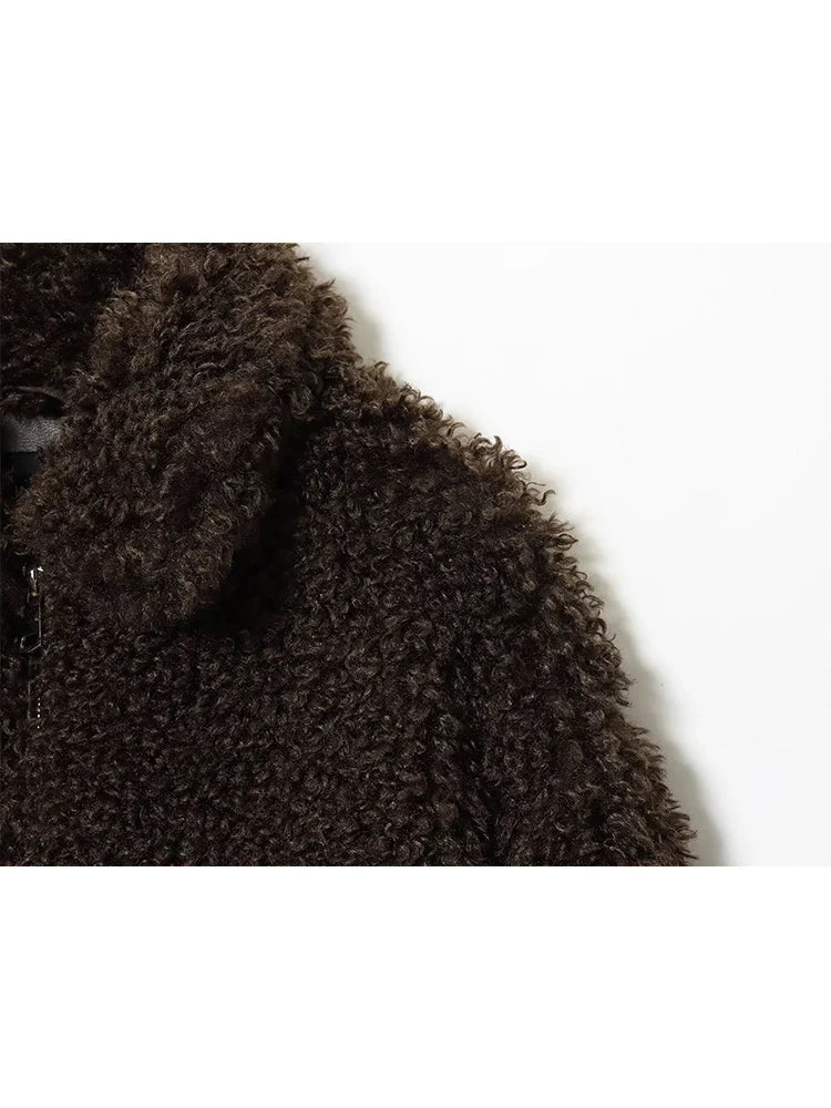 Porsha Faux Fur Teddy Jacket