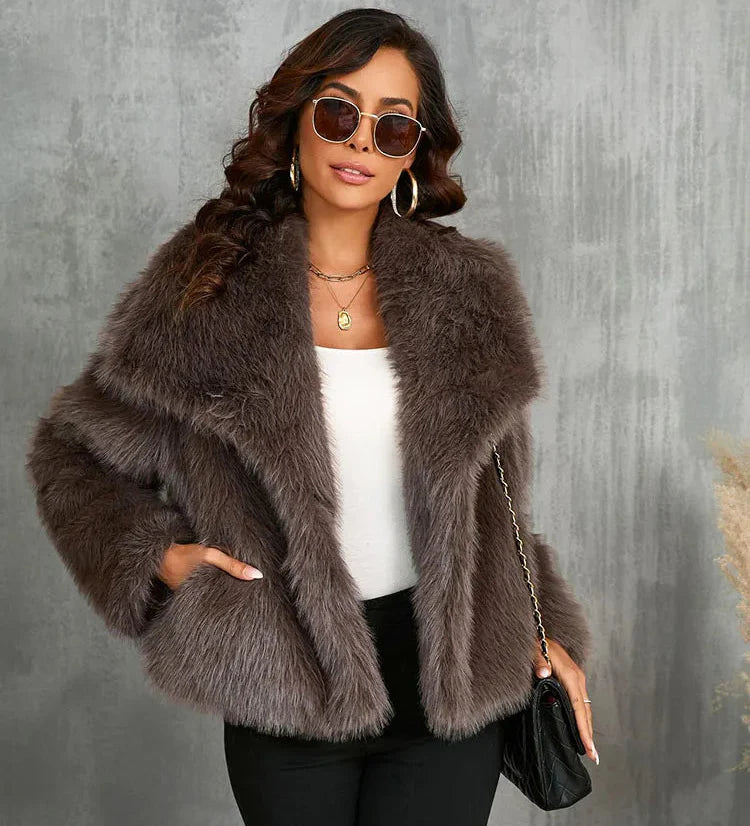 Mandy Faux Fur Jacket