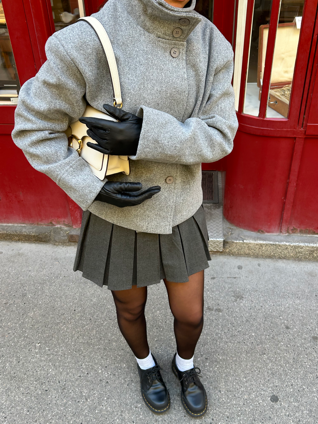 Elegant Jacket with Stand Collar