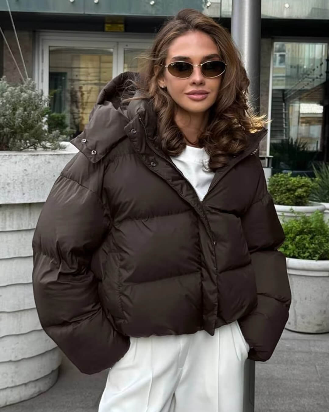 Hannah Hooded Puffer Jacket