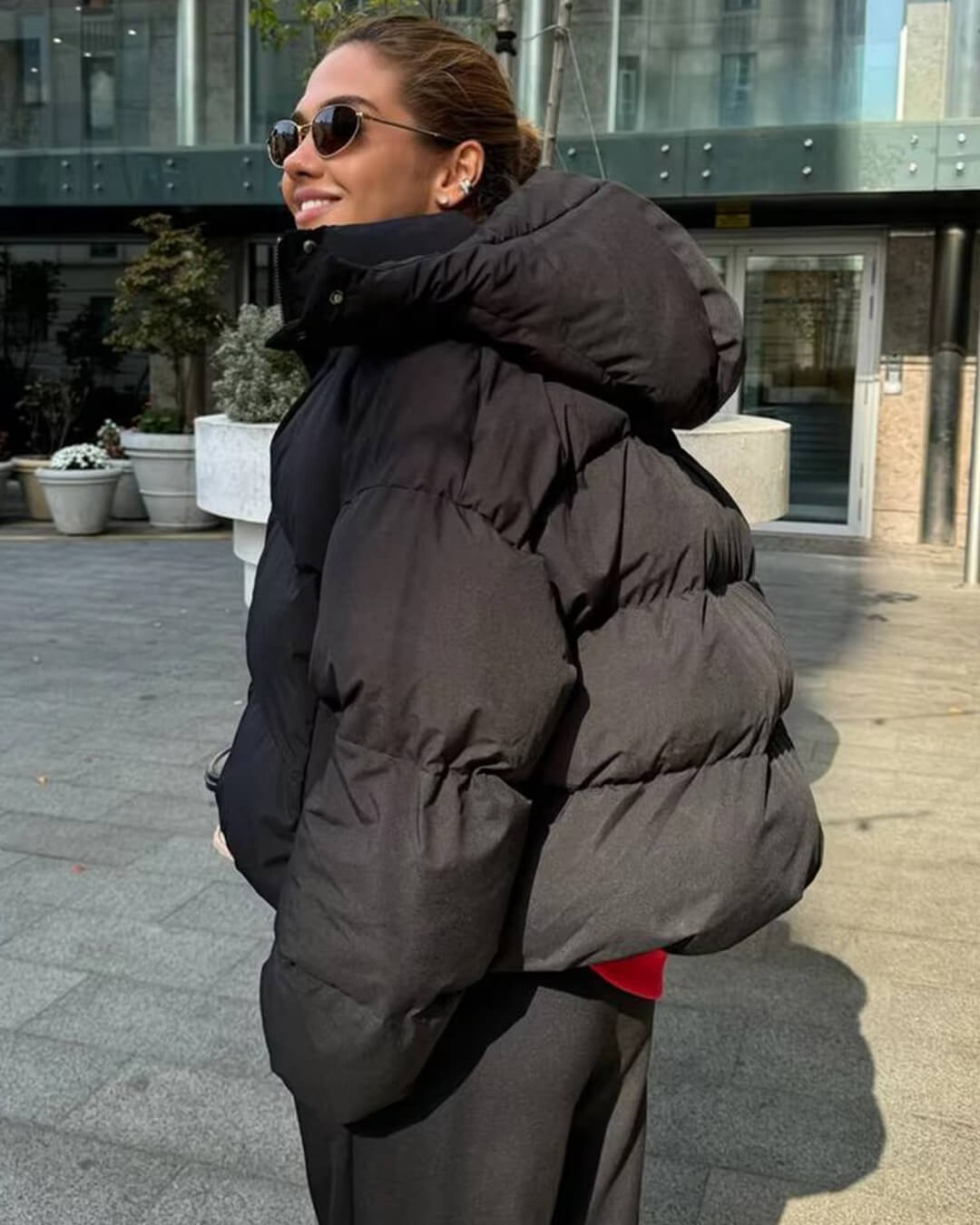 Hannah Hooded Puffer Jacket