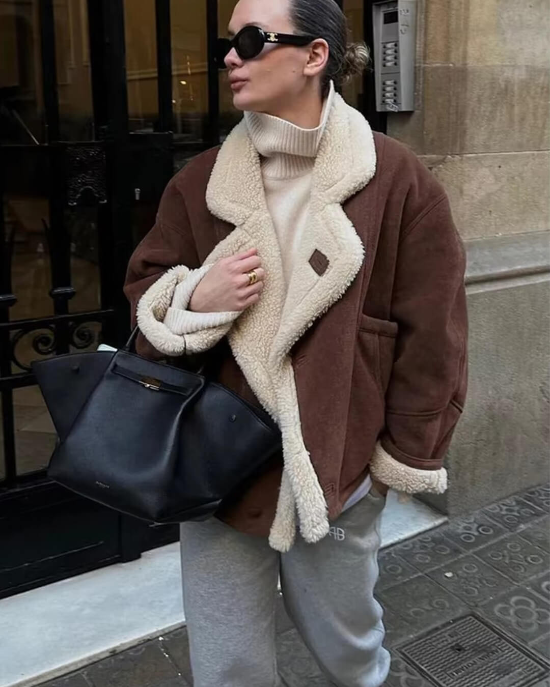 Leona Faux Leather Jacket