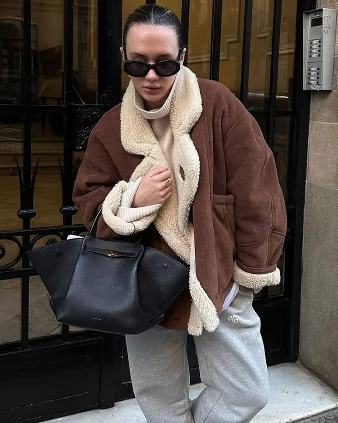 Leona Faux Leather Jacket