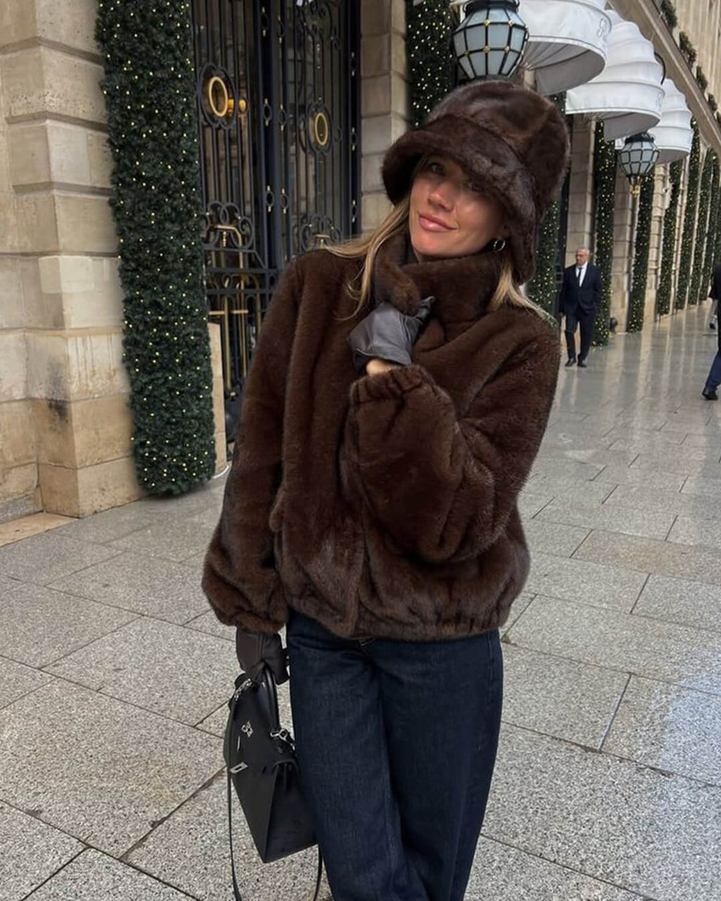 Pauleen Fluffy Bucket Hat