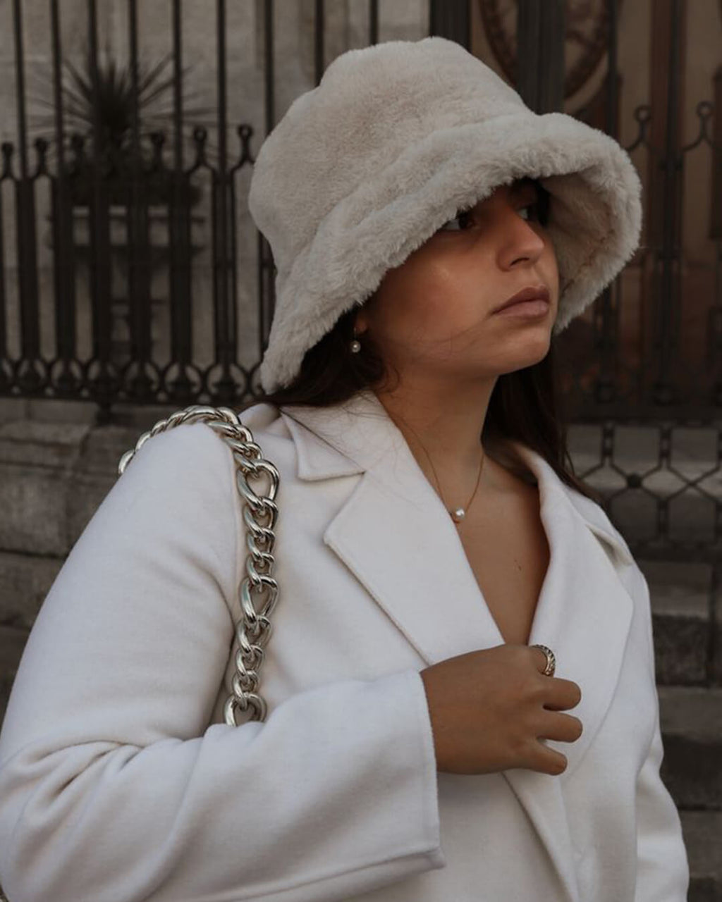 Pauleen Fluffy Bucket Hat